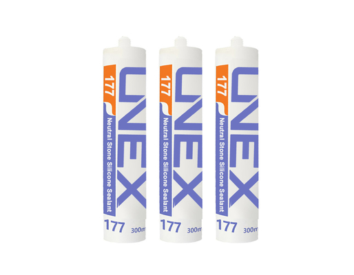 UNEX 177 सबसे अच्छी कीमत तटस्थ कंक्रीट सिलिकॉन सीलेंट, संगमरमर के लिए सिलिकॉन जेल चिपकने वाला गोंद;